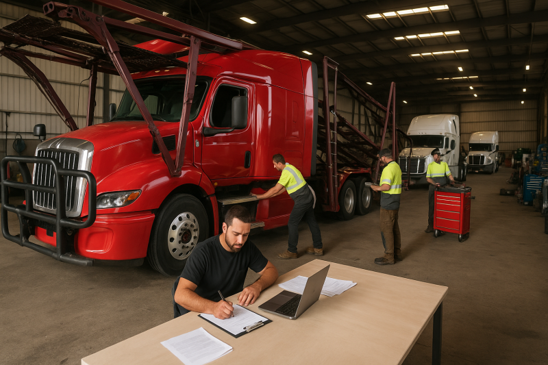 Behind the Scenes: What It Takes to Keep a Car Hauling Fleet Running