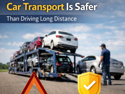 Why Professional Car Transport Is Safer Than Driving Long Distance