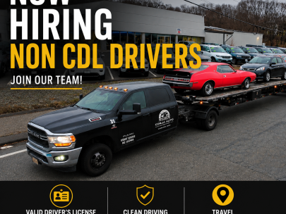 Now Hiring Non CDL Drivers at Corja Auto Hauling